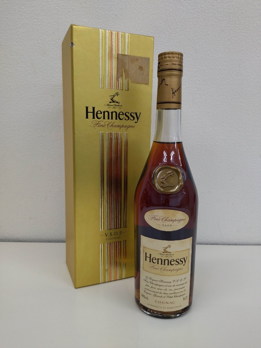 141☆古酒 未開栓 Hennessy ヘネシー VSOP Fine Champagne 700ml 40% 箱付き コニャック 