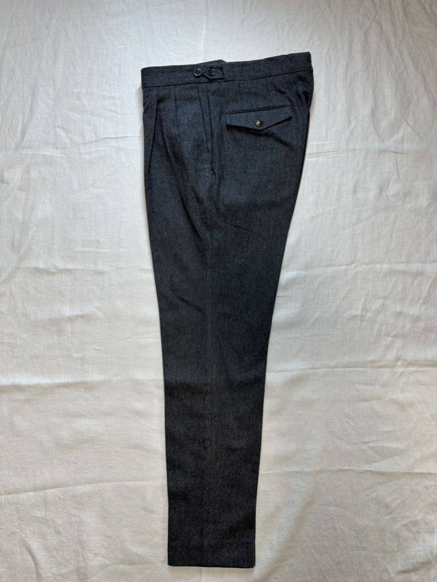 【海外 正規品】 F ×BEAMS 【美品】PT01 GENTLEMAN ピーティゼロウーノ ウールフランネル グレースラックス46Mルーマニア製ジェントルマンフィット FIT Mサイズ 【海外 正規品】 F ×BEAMS 【美品】PT01 GENTLEMAN ピーティゼロウーノ ウールフランネル グレースラックス46Mルーマニア製ジェントルマンフィット FIT Mサイズ