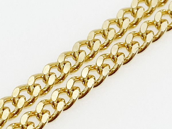 送料無料】18金喜平ネックレス2面10g 60cm ◇ K18 実重量10.13g 金地金