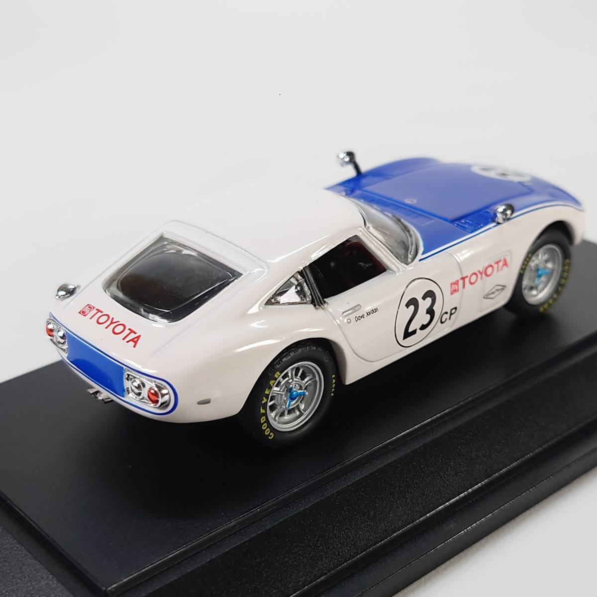 1/43 EBBRO TOYOTA 2000GT Racing SCCA 1968 ミニカー トヨタ エブロ 現状品_画像4