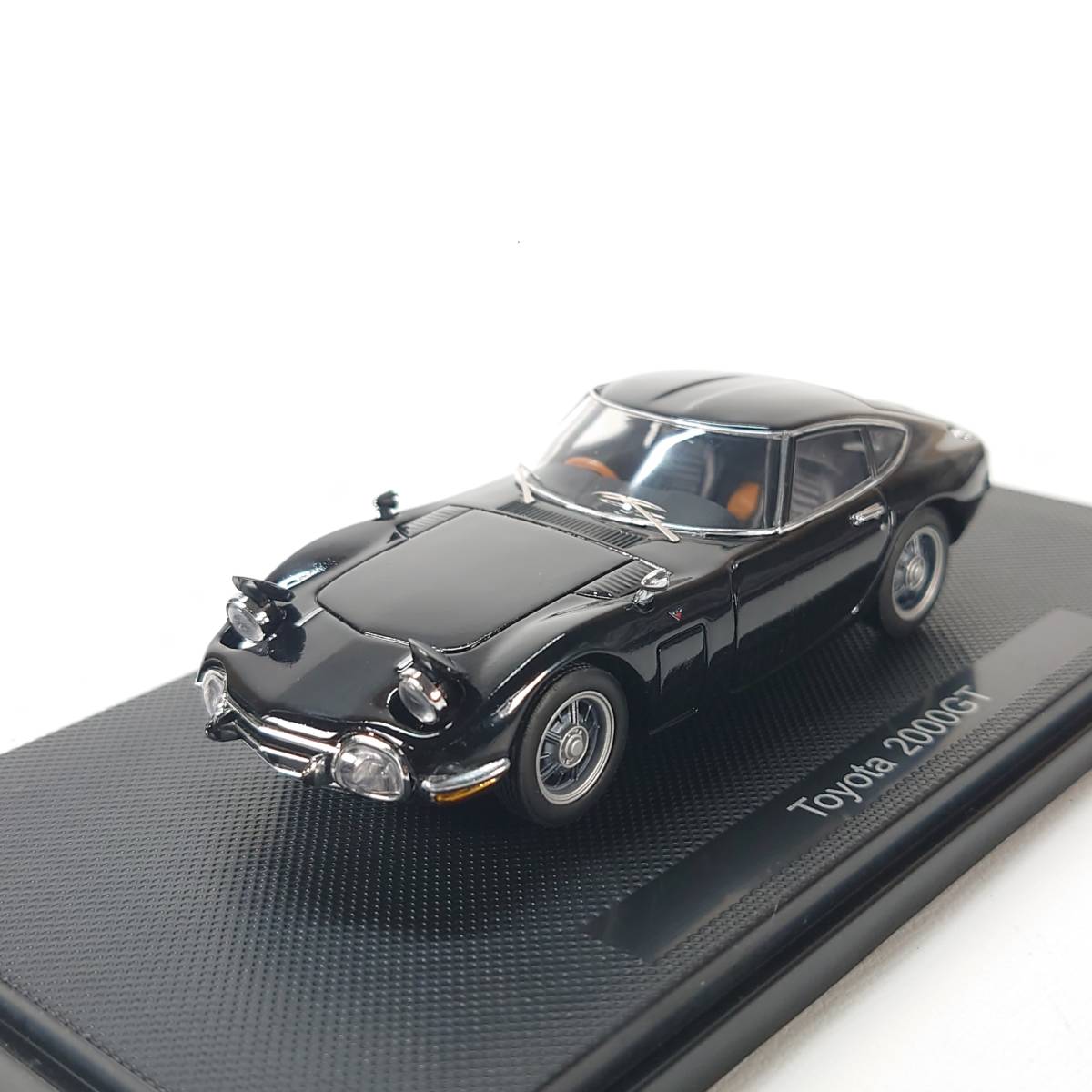 1/43 EBBRO TOYOTA 2000GT ブラック 黒 ミニカー トヨタ エブロ 現状品_画像1