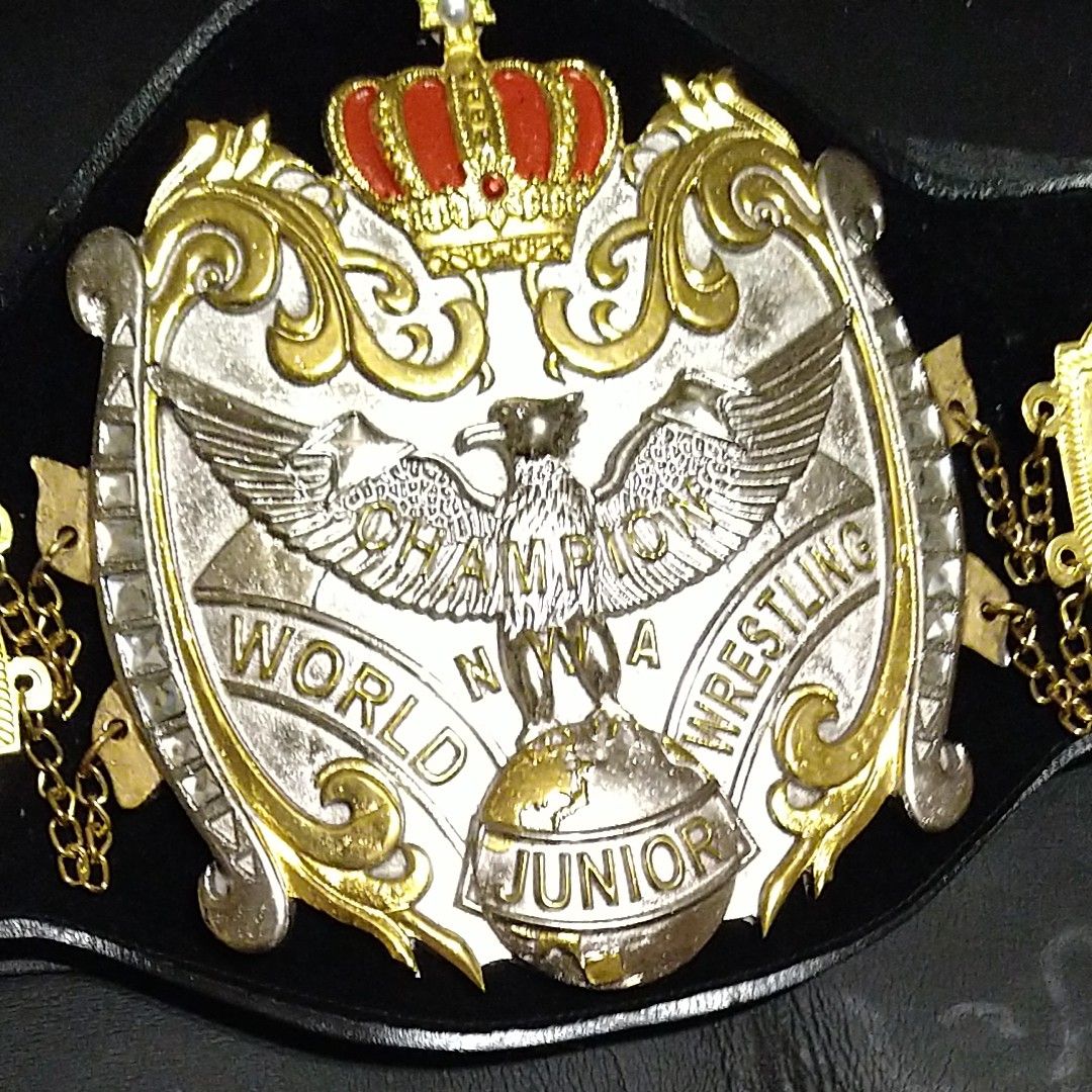 NWA世界ジュニアヘビー級選手権王座 鋳造チャンピオンベルト 大仁田厚