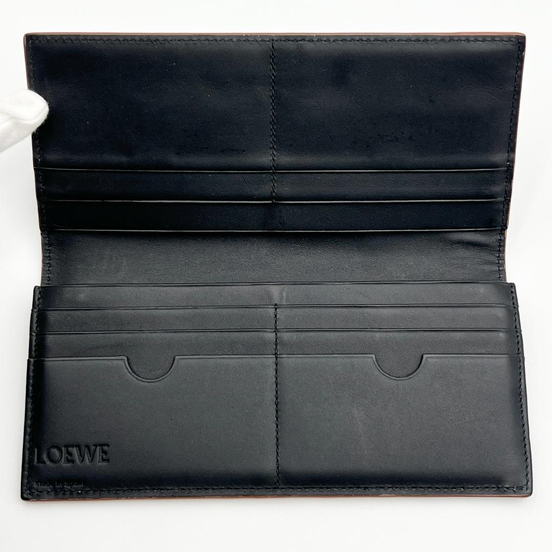 定価約9万4千・人気】ロエベ メンズ 財布 長財布 パズルステッチ ロング-