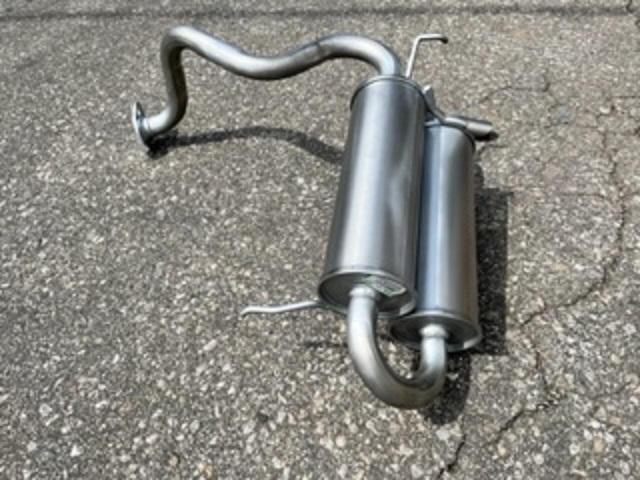 18030-S8R-J50 rare unused new goods original type muffler HM1 HM2 HM3 HM4 Vamos / Vamos Hobio SUS409/ steel NA for 