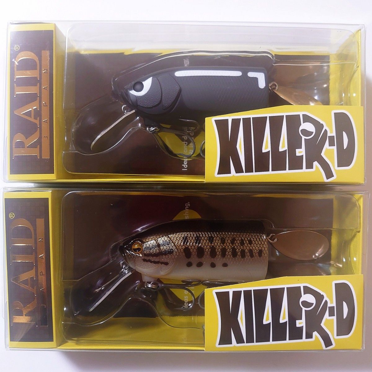 特価！新品未開封 レイドジャパン キラーD 【2個セット】 ●シッコク ●ビッグマウス　RAID JAPAN KILLER-D