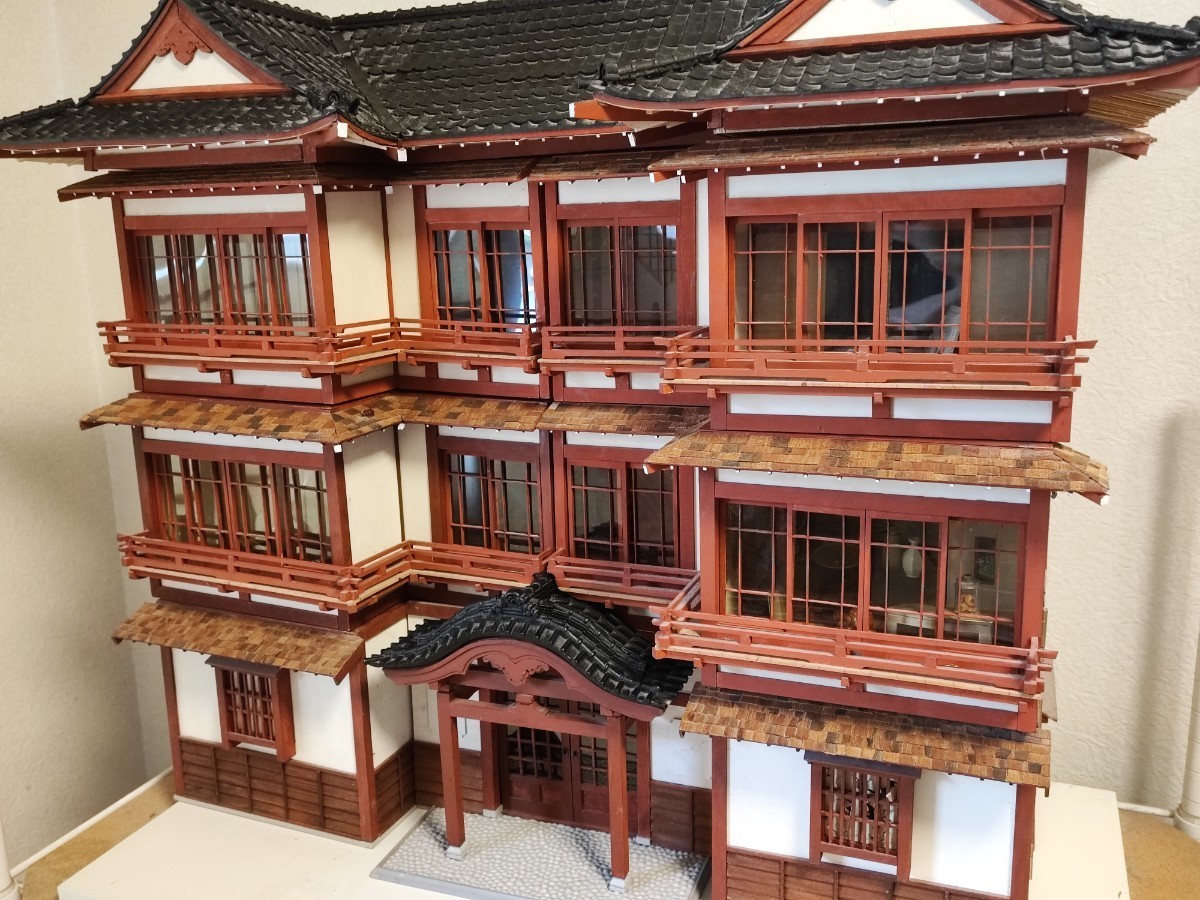 完成品】和風ドールズハウス 伝統旅館を作る 【ディアゴスティーニ