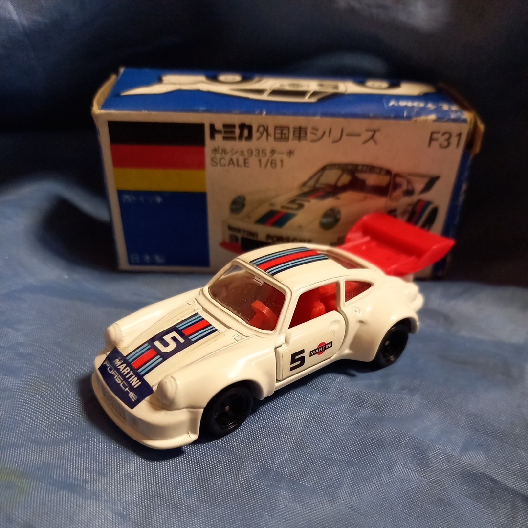 トミカ ポルシェ 935 ターボ 日本製 青箱 MARTINI unidete.pt