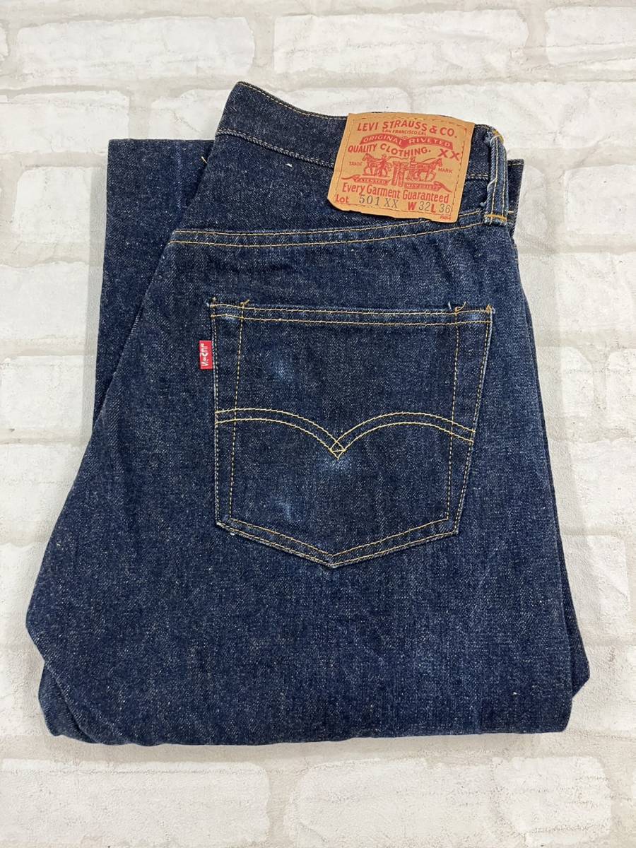 □ 濃紺 90s 復刻 USA製 バレンシア工場 LVC LEVIS リーバイス 501XX
