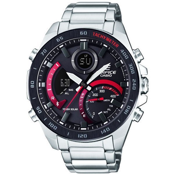  Casio Edifice Bluetooth installing solar chronograph smart phone link ECB-900DB-1ADR