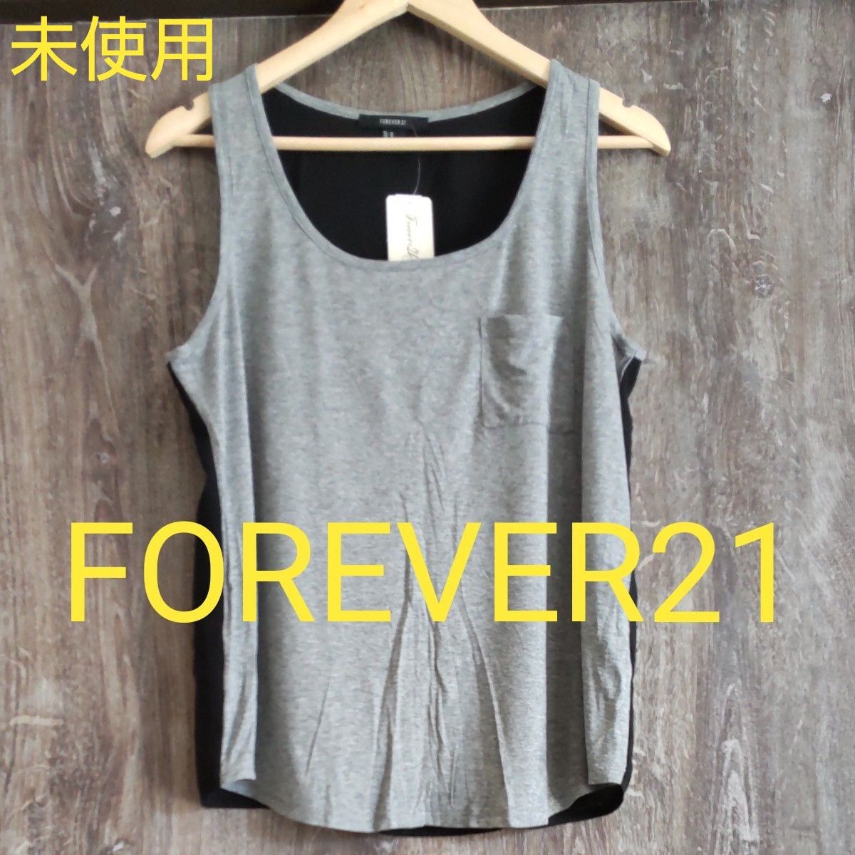 レディース　FOREVER 21 フォーエバー   ノースリーブシャツXSサイズ