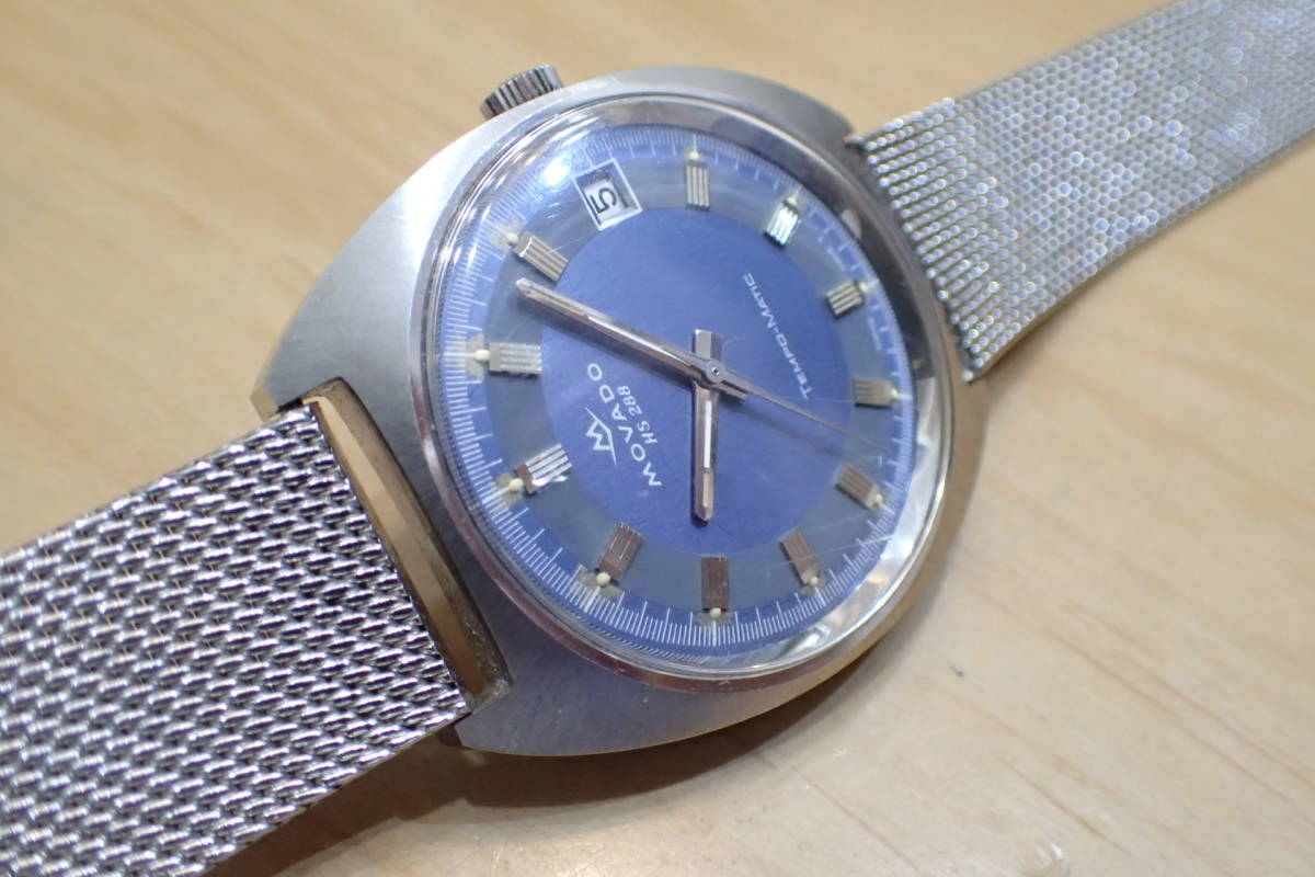 レア/動作品 ◇MOVADO/モバード テンポマチック/TEMPO-MATIC◇ Cケース