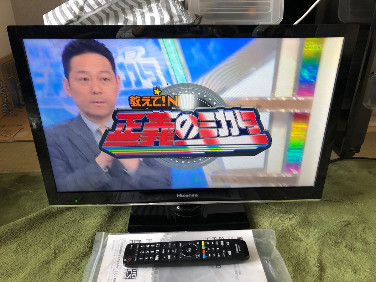 ハイセンス hisense 24型 テレビ HJ24K3121 18年製 美品|Yahoo ハイセンス hisense 24型 テレビ HJ24K3121 18年製 美品|Yahoo