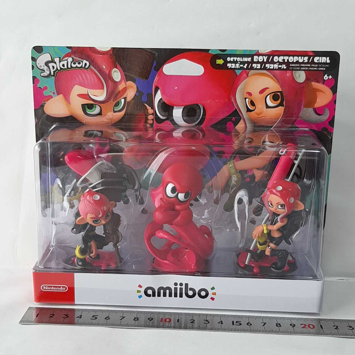 人気新品 未開封 スプラトゥーン amiibo トリプルセット タコボーイ