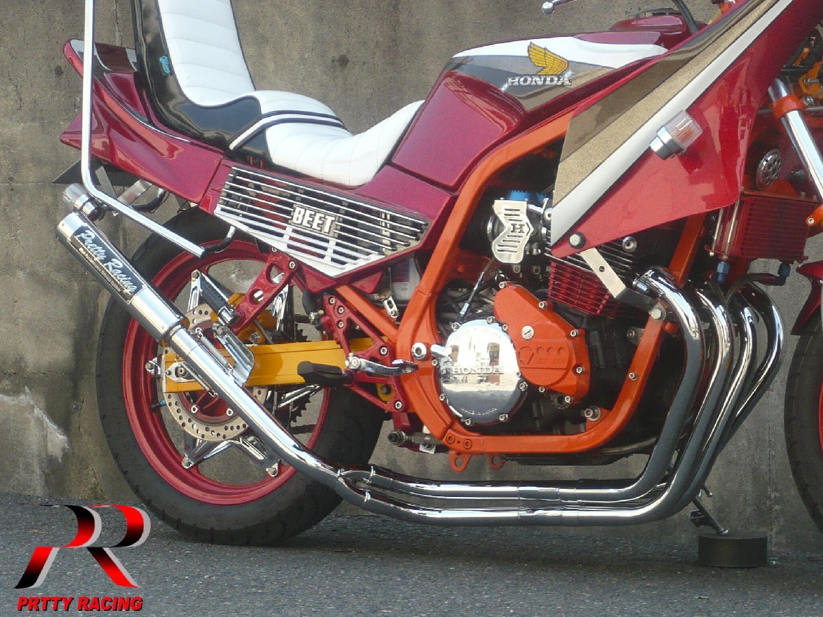 プリティー HONDA CBR400F 改タイプ２ PRETTY管 マフラー_画像1