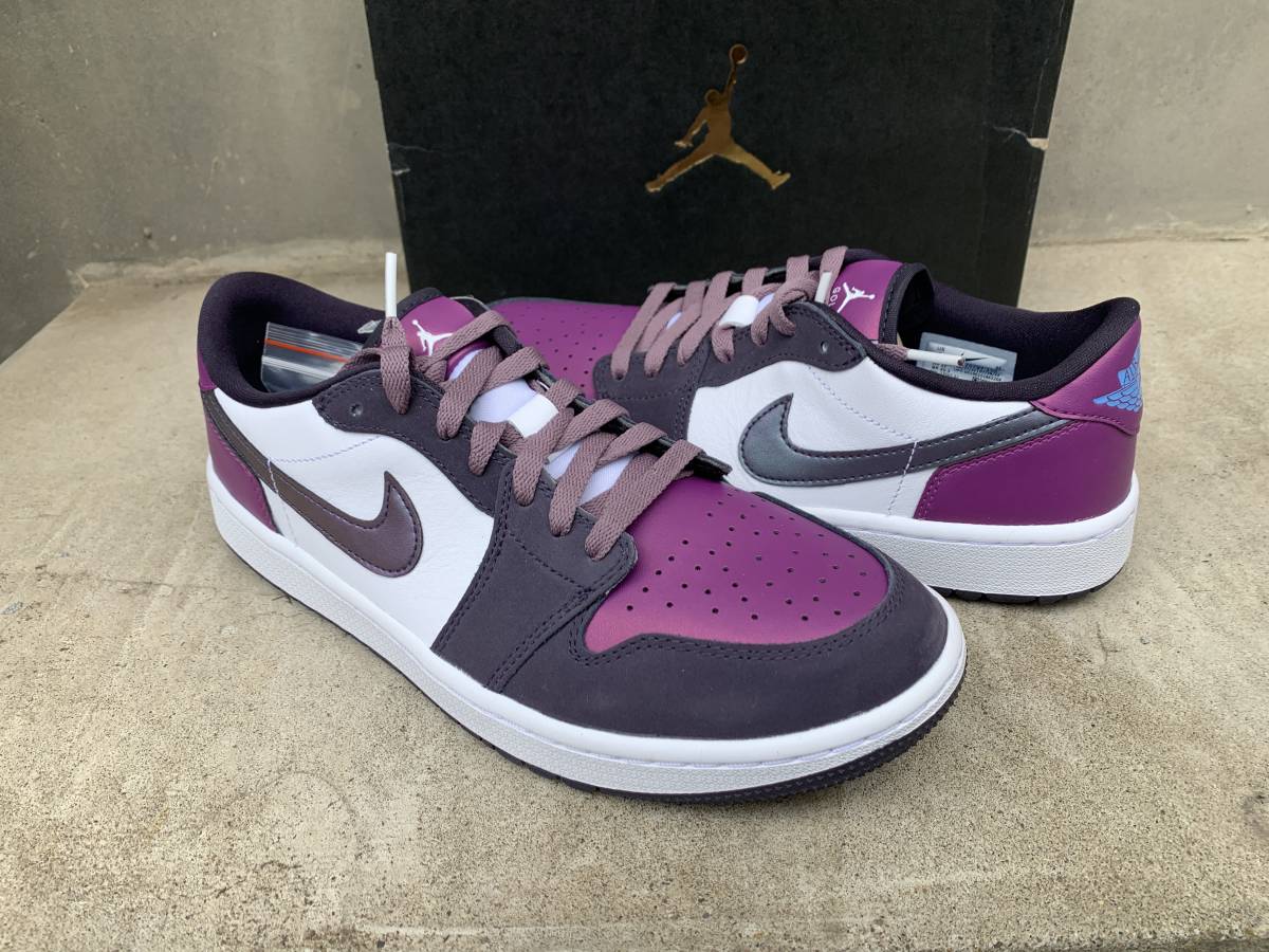 ☆NIKE Air Jordan 1 Low G NRG Purple Smoke☆US9 27cm☆ナイキ エア