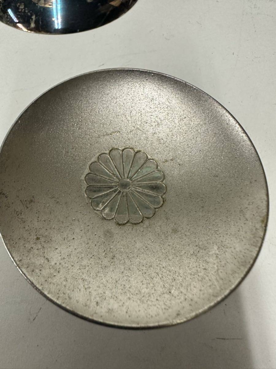 保管品 純銀 5点 +1点おまけ 盃 杯 酒器 純銀刻印 総重量 約340g 銀