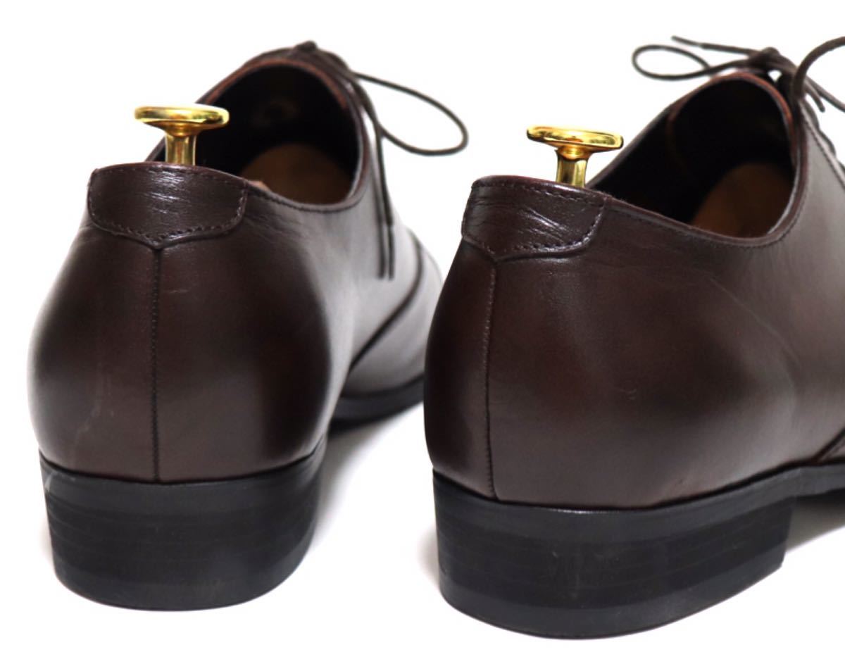[美品] SUIT SELECT 27㎝　ビジネスシューズ ストレートチップ ブラウン　高級靴　人気ブランド　紳士靴　フォーマル　ドレス　送料無料！_画像5