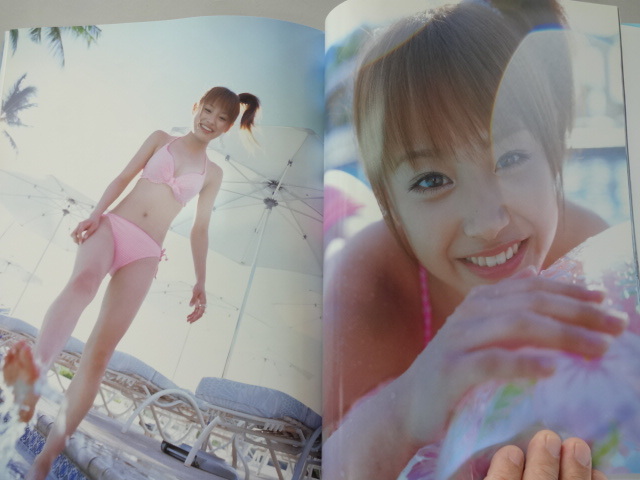 高橋愛 写真集 アロハロ ２００３年 初版 ジャンク モーニング娘の画像5