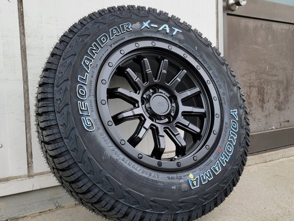 新品 16インチ タイヤホイールセット ヨコハマ ジオランダー X-AT 235/70R16 HLK ロックフォース アルファード ヴェルファイア デリカ RAV4_画像6