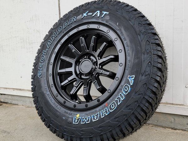 新品 16インチ タイヤホイールセット ヨコハマ ジオランダー X-AT 235/70R16 HLK ロックフォース アルファード ヴェルファイア デリカ RAV4_画像5