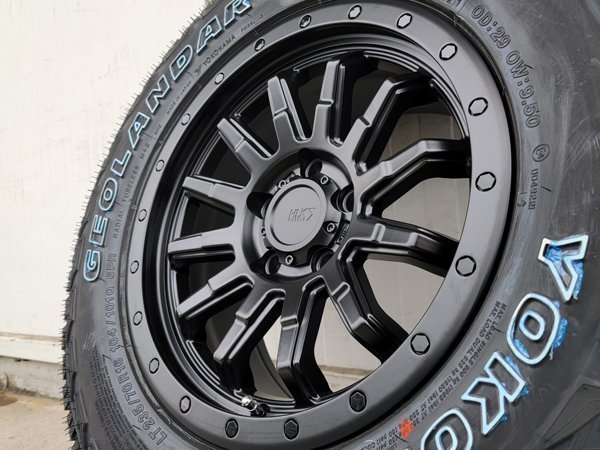 新品 16インチ タイヤホイールセット ヨコハマ ジオランダー X-AT 235/70R16 HLK ロックフォース アルファード ヴェルファイア デリカ RAV4_画像9