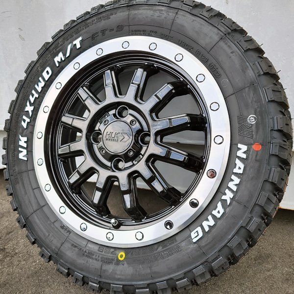 軽バン 軽トラ アトレー デッキバン 14インチ タイヤホイール4本セット ホワイトレター NANKANG ナンカン FT-9 165/65R14 リフトアップ推奨_画像4