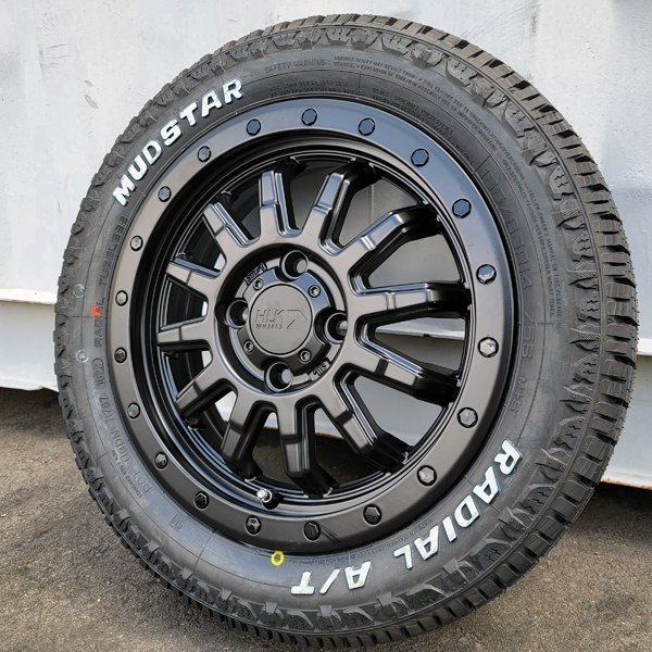 新品 エブリイ DA17V DA64V DA62V 14インチ タイヤホイール 4本セット マッドスター ラジアル AT 155/65R14 軽トラ 軽バン_画像2