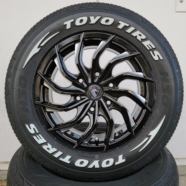 ヤフオク! - ハイエース ホイール タイヤ 4本セット TOYO H30...