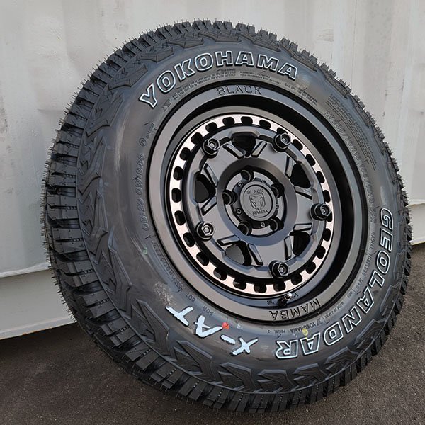 当店イチオシ デリカD5 RAV4 CX5 純正車高装着可 235/70R16 タイヤホイールセット 新品 16インチ ヨコハマ ジオランダー X-AT_画像4