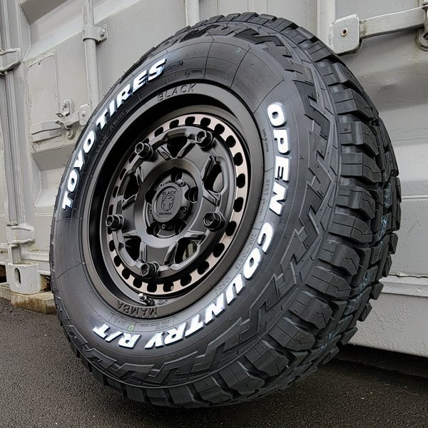 新品 16インチ タイヤホイールセット TOYO OPENCOUNTRY RT 235/70R16 ホワイトレター デリカ D5 RAV4 エクストレイル_画像8