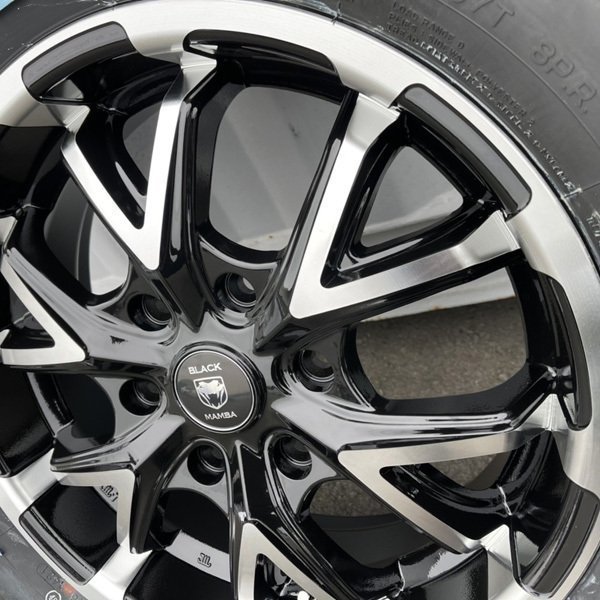 200系 ハイエース レジアスエース 17インチ 新品タイヤホイールセット オーレンカウンター 215/60R17 ホワイトレター 車検対応_画像5