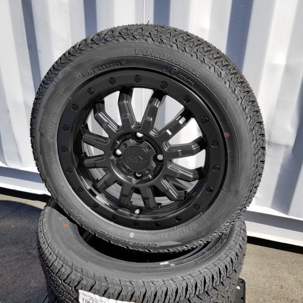 S320G S321G S330G S331G アトレーワゴン 14インチ タイヤホイールセット YOKOHAMA GEOLANDAR A/T G015 ヨコハマ ジオランダー 155/65R14_画像6