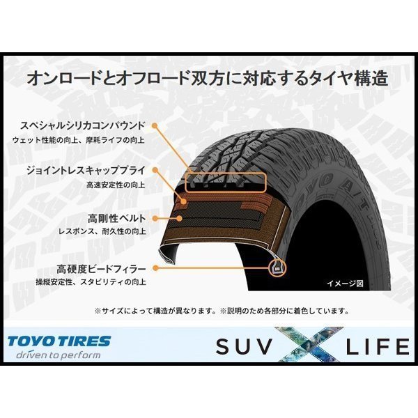 サマータイヤ RAV4 ラブフォー 16インチ 新品 タイヤホイール トーヨー オープンカントリー AT PLUS 215/70R16 225/70R16 235/70R16_画像9