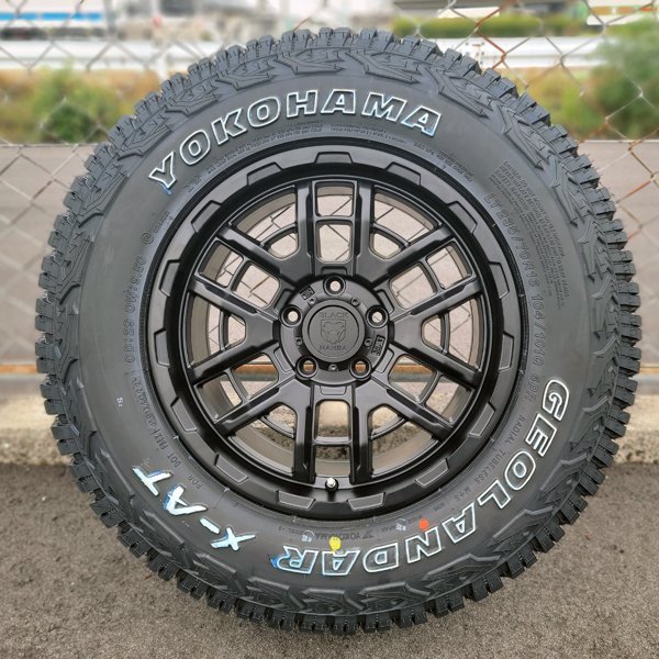 純正車高 装着可能 デリカD5 RAV4 CX5 16インチ タイヤホイールセット 235/70R16 ヨコハマタイヤ ジオランダー x-at 新品_画像3