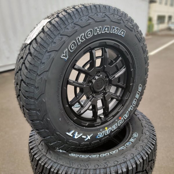 純正車高 装着可能 デリカD5 RAV4 CX5 16インチ タイヤホイールセット 235/70R16 ヨコハマタイヤ ジオランダー x-at 新品_画像6