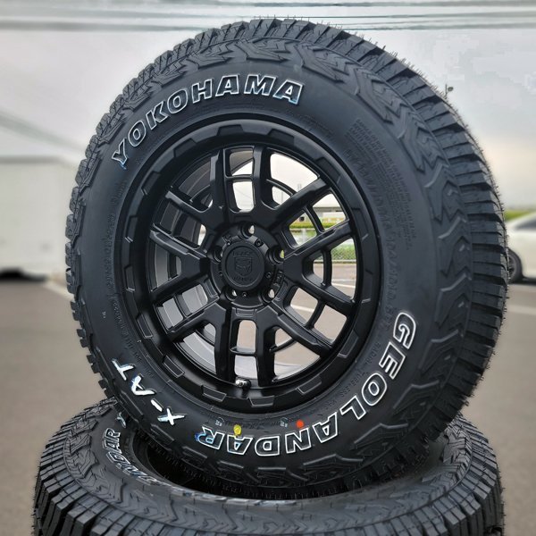 純正車高 装着可能 デリカD5 RAV4 CX5 16インチ タイヤホイールセット 235/70R16 ヨコハマタイヤ ジオランダー x-at 新品_画像2