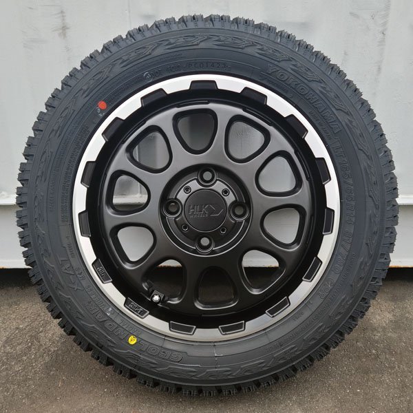 14インチ タイヤホイール 4本 セット 新品 ヨコハマ ジオランダー X-AT 165/65R14 軽トラ 軽バン 軽自動車 純正車高 リフトアップ_画像4