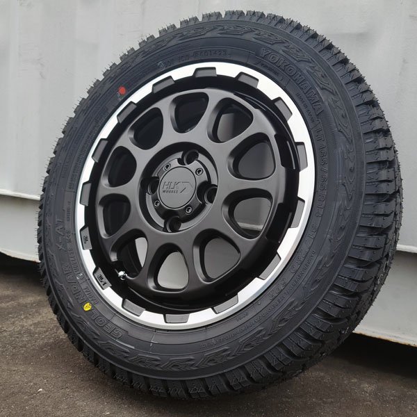 14インチ タイヤホイール 4本 セット 新品 ヨコハマ ジオランダー X-AT 165/65R14 軽トラ 軽バン 軽自動車 純正車高 リフトアップ_画像5