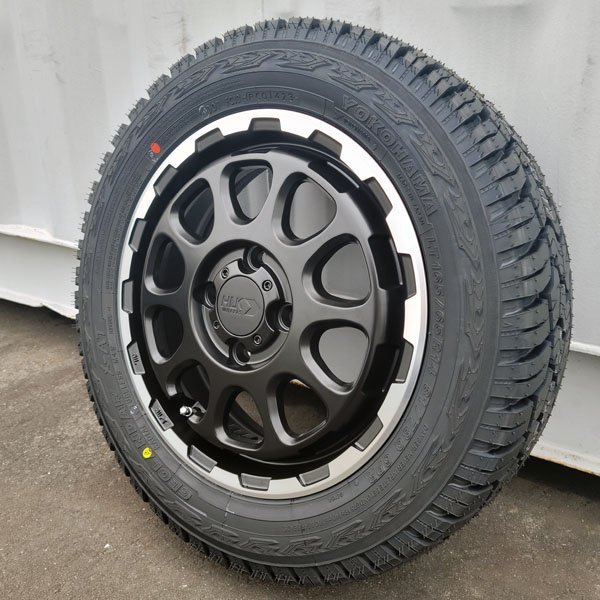 14インチ タイヤホイール 4本 セット 新品 ヨコハマ ジオランダー X-AT 165/65R14 軽トラ 軽バン 軽自動車 純正車高 リフトアップ_画像6