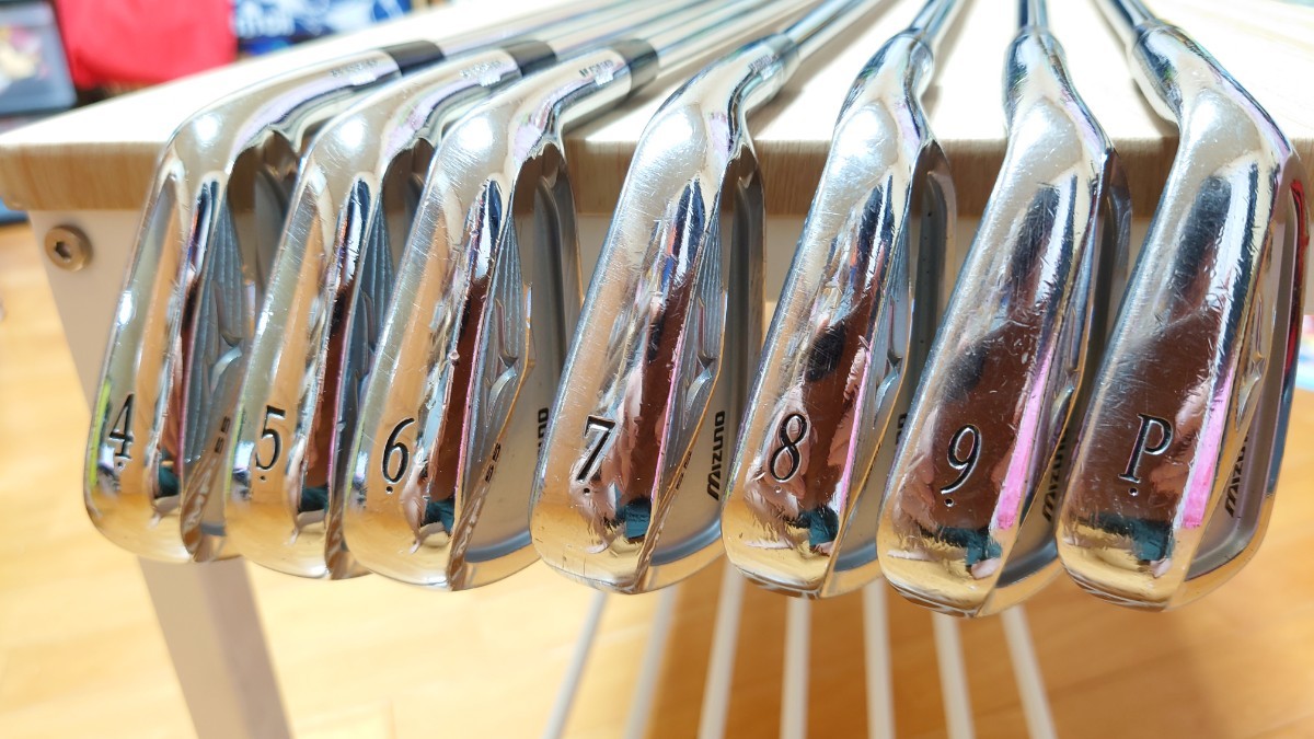 ミズノ MIZUNO MP-55 アイアンセット 4~PW 7本セット | psychiatriefes.org