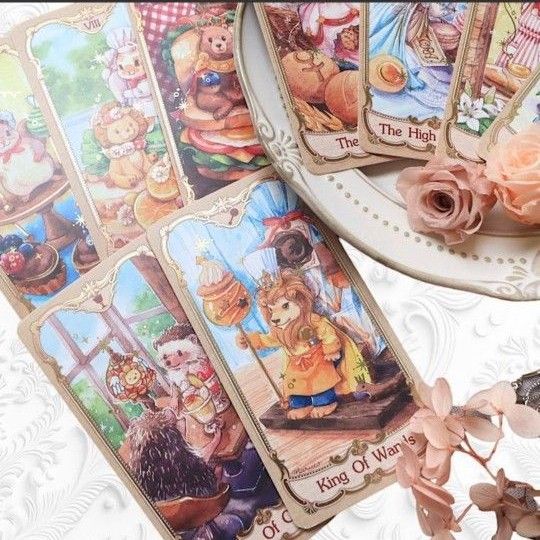 タロットカード】日本未発売 希少 アニマル＆フード タロット