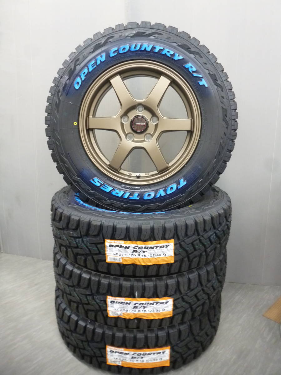 トーヨーオープンカントリーR T☆225 70R16セット☆デリカD:5
