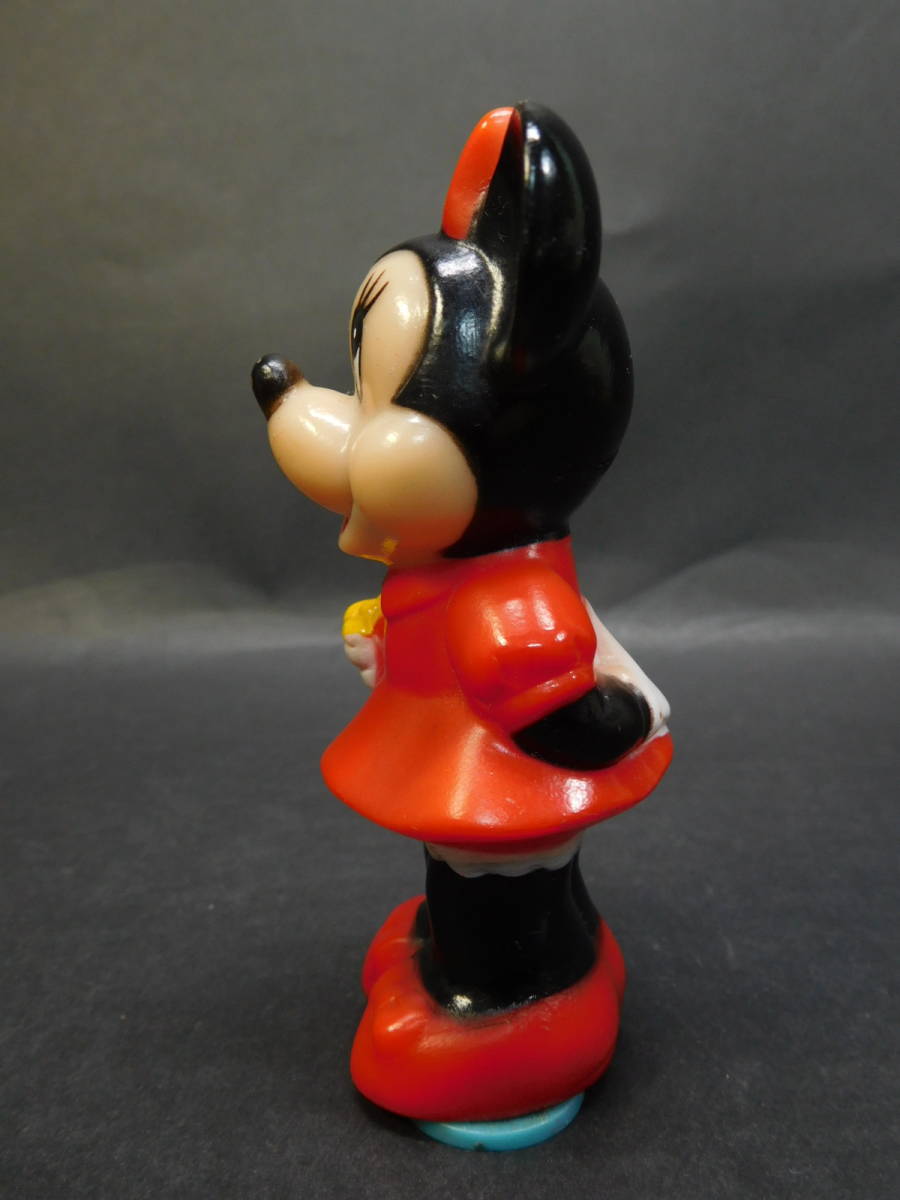  Minnie Mouse pencil sharpener attaching figure total height approximately 9.5cm corporation takeuchi made in Japan secondhand goods rare out of print at that time mono 