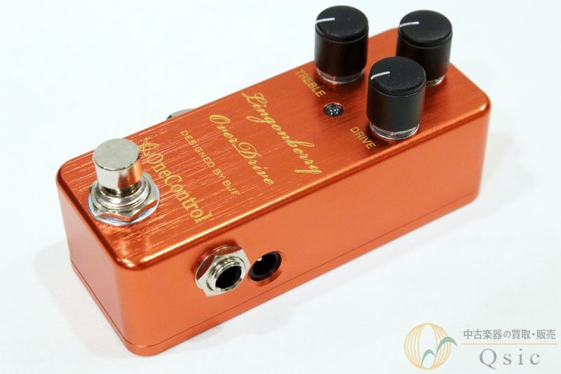 [新品同様] One Control Lingonberry OverDrive ハイゲイン版Strawberry Red Overdrive/激しさが前面に！ [PJ111]の画像1