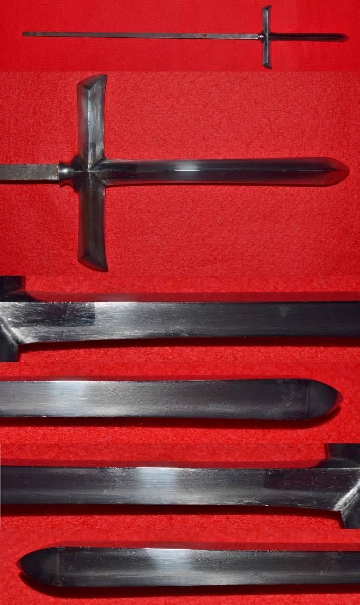 Yahoo!オークション - 十文字槍 無銘 四角槍 長さ16.3cm 珍品 Yahoo!オークション - 十文字槍 無銘 四角槍 長さ16.3cm 珍品