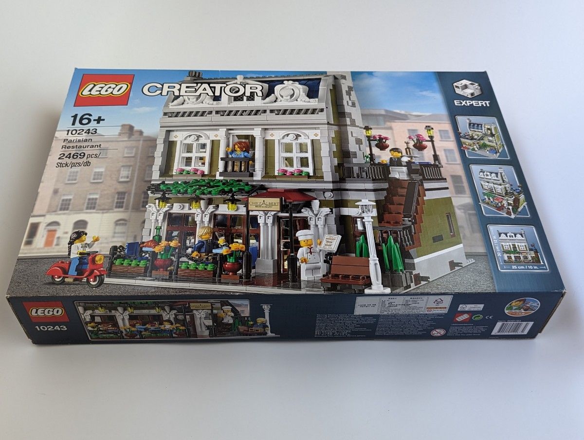 未開封】LEGO レゴ 10243 クリエイター パリのレストラン｜PayPayフリマ