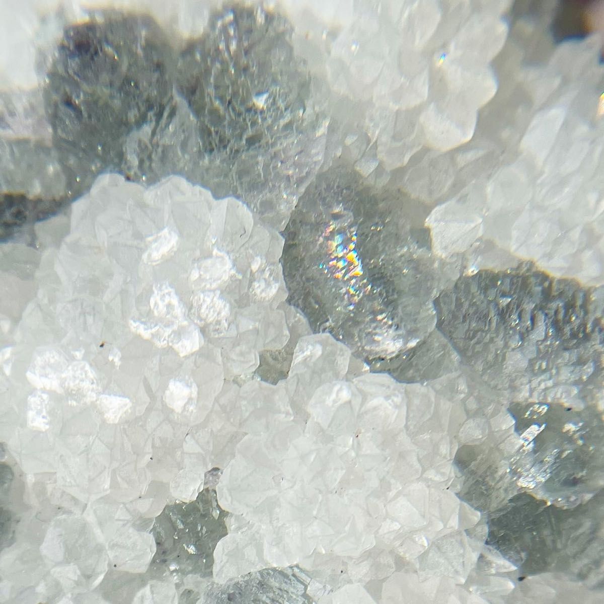 ファントムフローライト 原石 鉱物標本 天然石プレート-