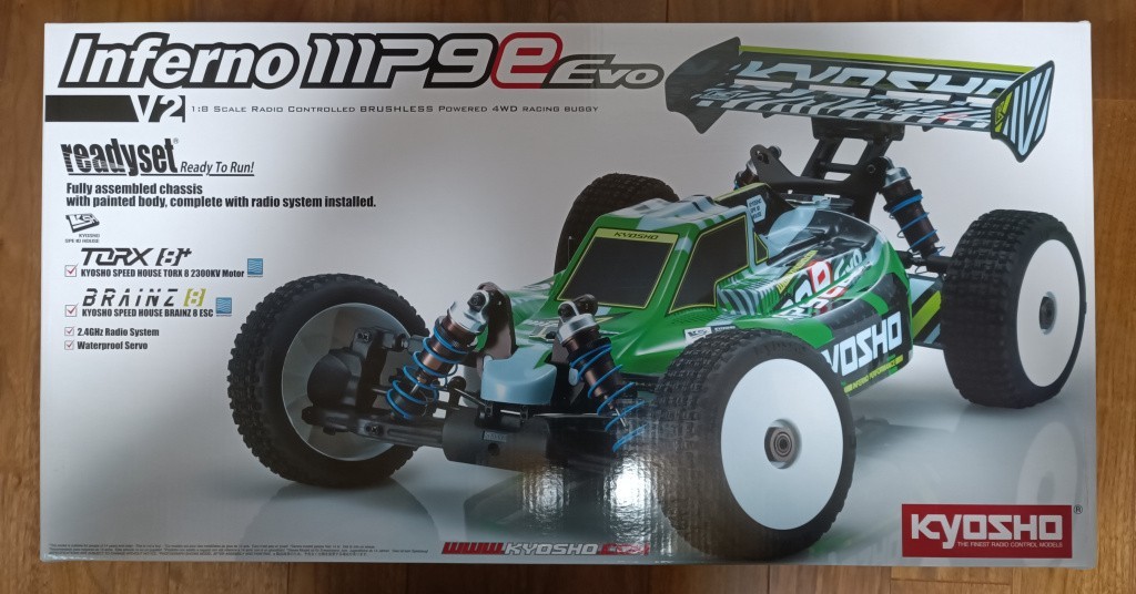 京商 1/8スケール ラジオコントロール ブラシレスパワード 4WD