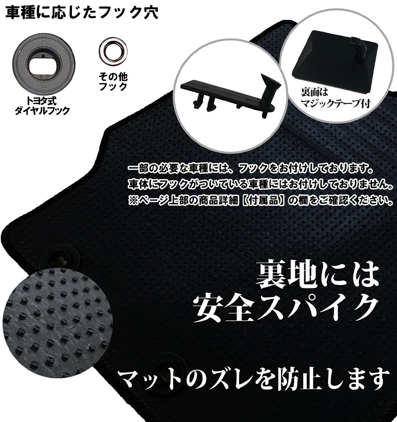 クラウン 200系 GRS200 GRS201 GRS203 GRS204 フロアマット ＆ トランクマット 織柄Ｓ 自動車パーツ フロアカーペット_画像7