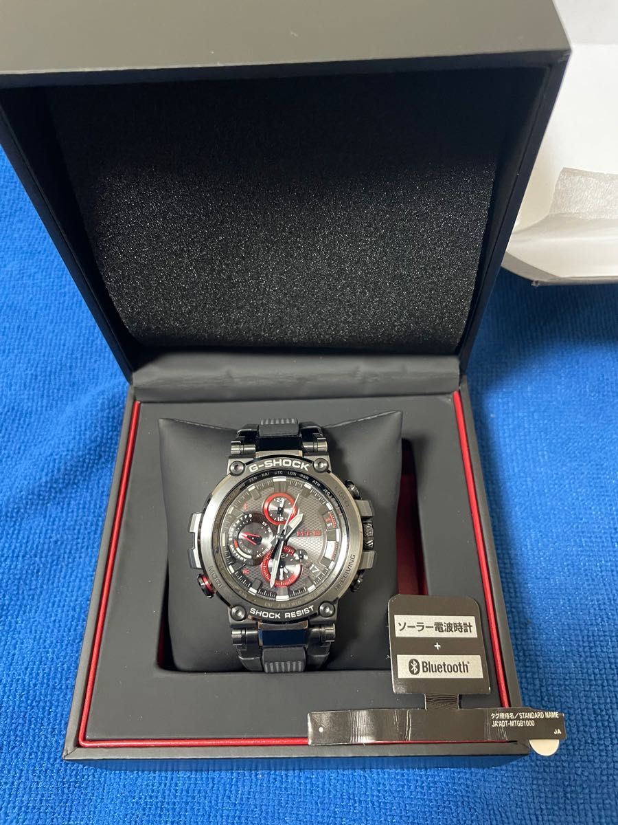 カシオG-SHOCK MTG-B1000B-1AJF 美品 smartpools.pe